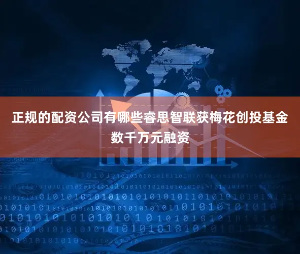 正规的配资公司有哪些睿思智联获梅花创投基金数千万元融资